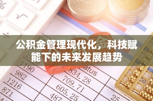 霍尔果斯公积金管理现代化，科技赋能下的未来发展趋势